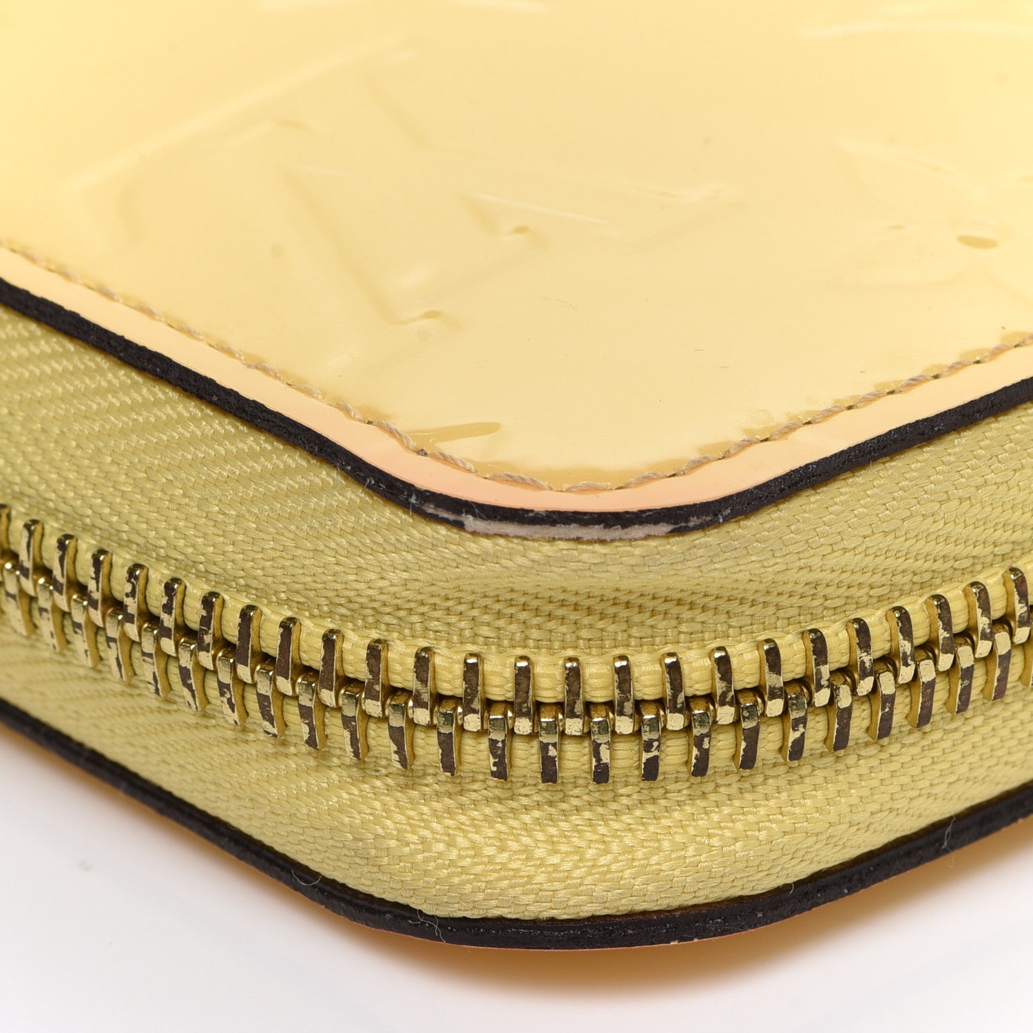Louis Vuitton Vernis Zippy Wallet Citrine 12 of 12