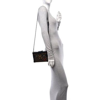 Louis Vuitton Monogram Petite Malle Black 2 of 10