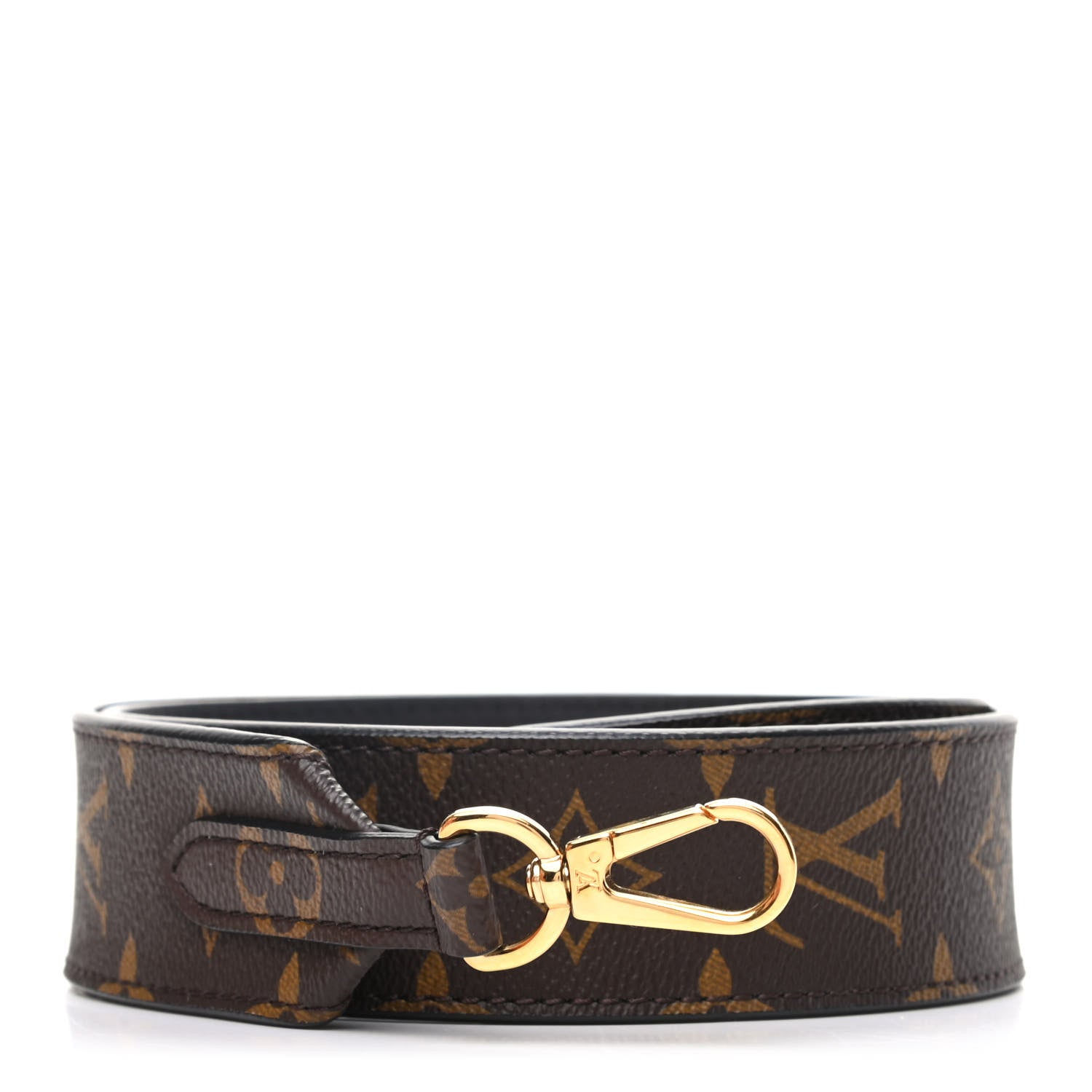 Louis Vuitton Monogram Bandouliere Shoulder Strap Black 1 of 4