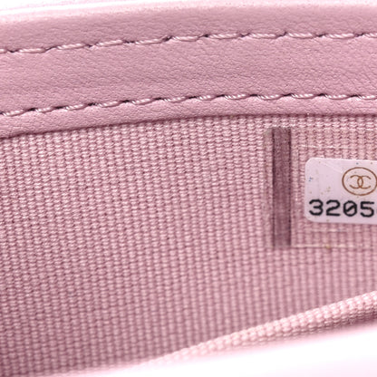Chanel Lambskin Quilted Mini Trendy CC Clutch With Chain Pink 7 of 10