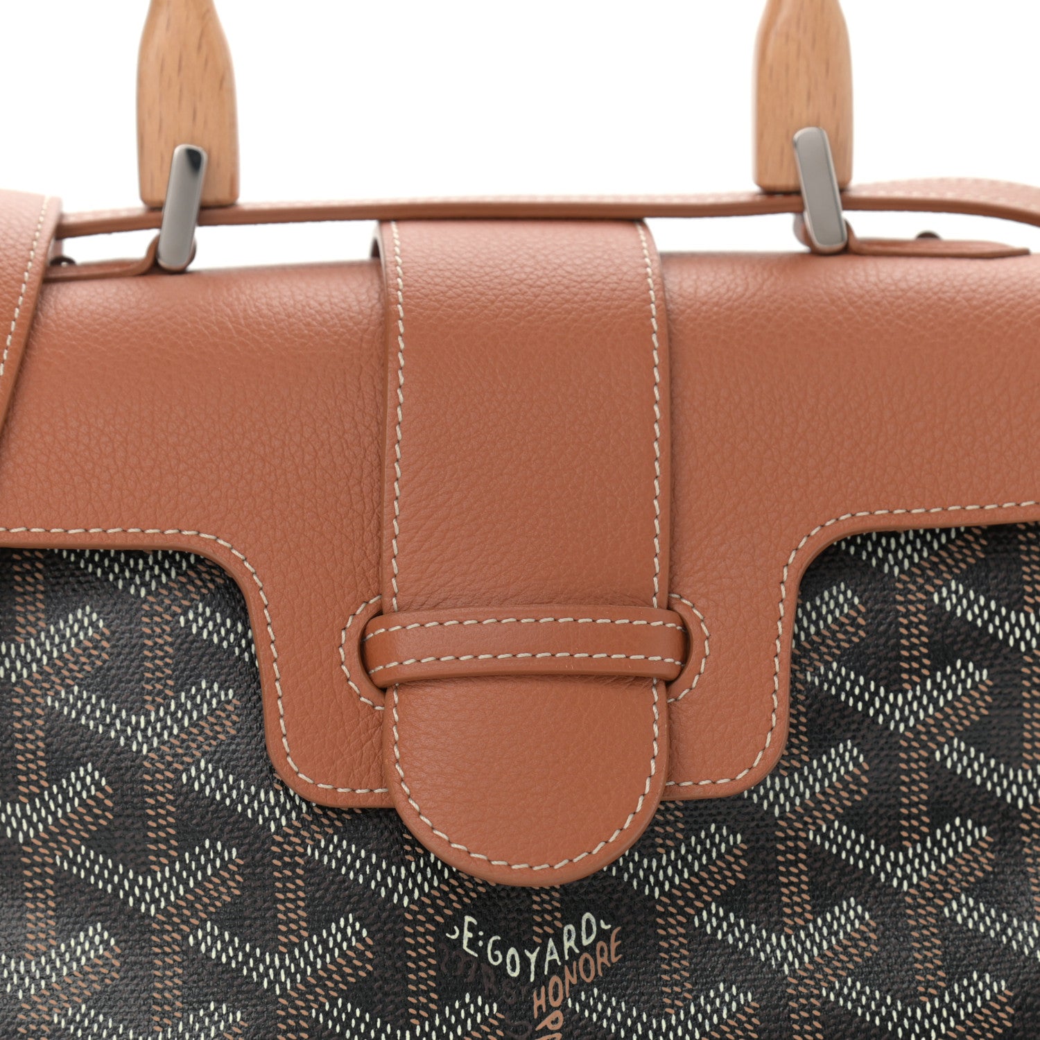 Goyard Goyardine Mini Saigon Black Gold 8 of 11