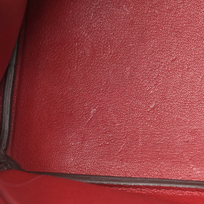 Hermes Epsom Birkin 30 Rouge Casaque 40 of 42