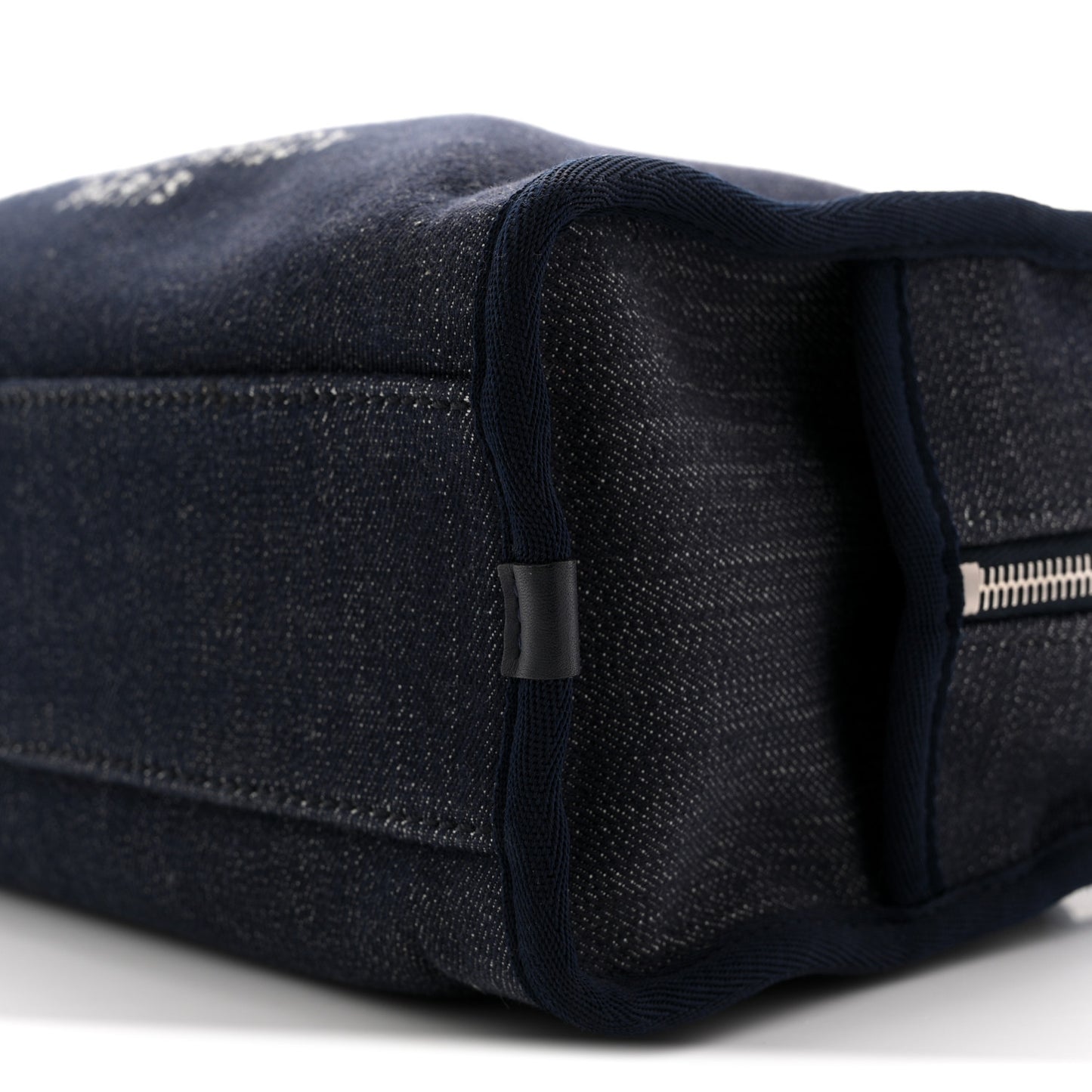 Denim Deauville Bowling Bag Blue