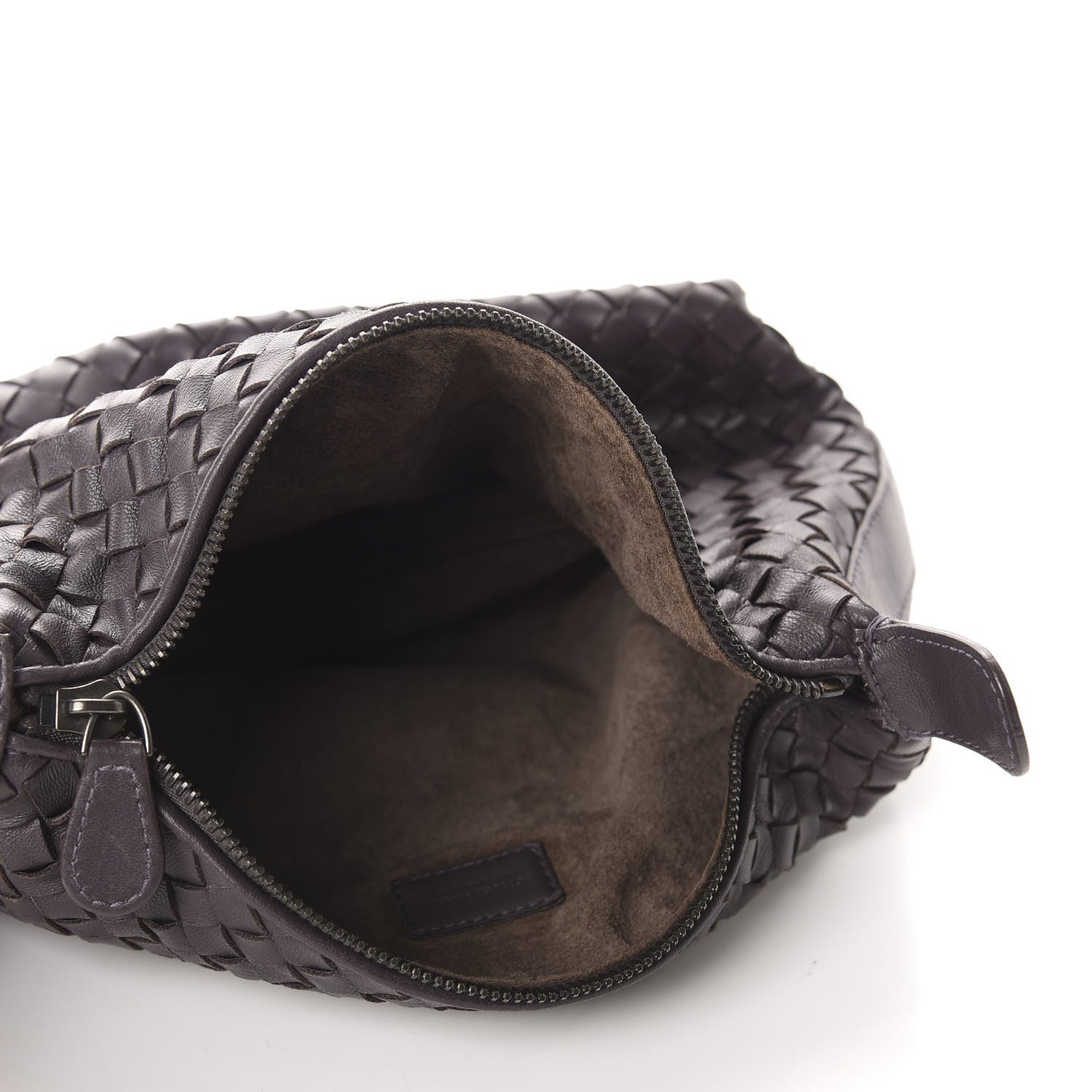Bottega Veneta Nappa Intrecciato Large Cosmetic Case Ebano 5 of 13