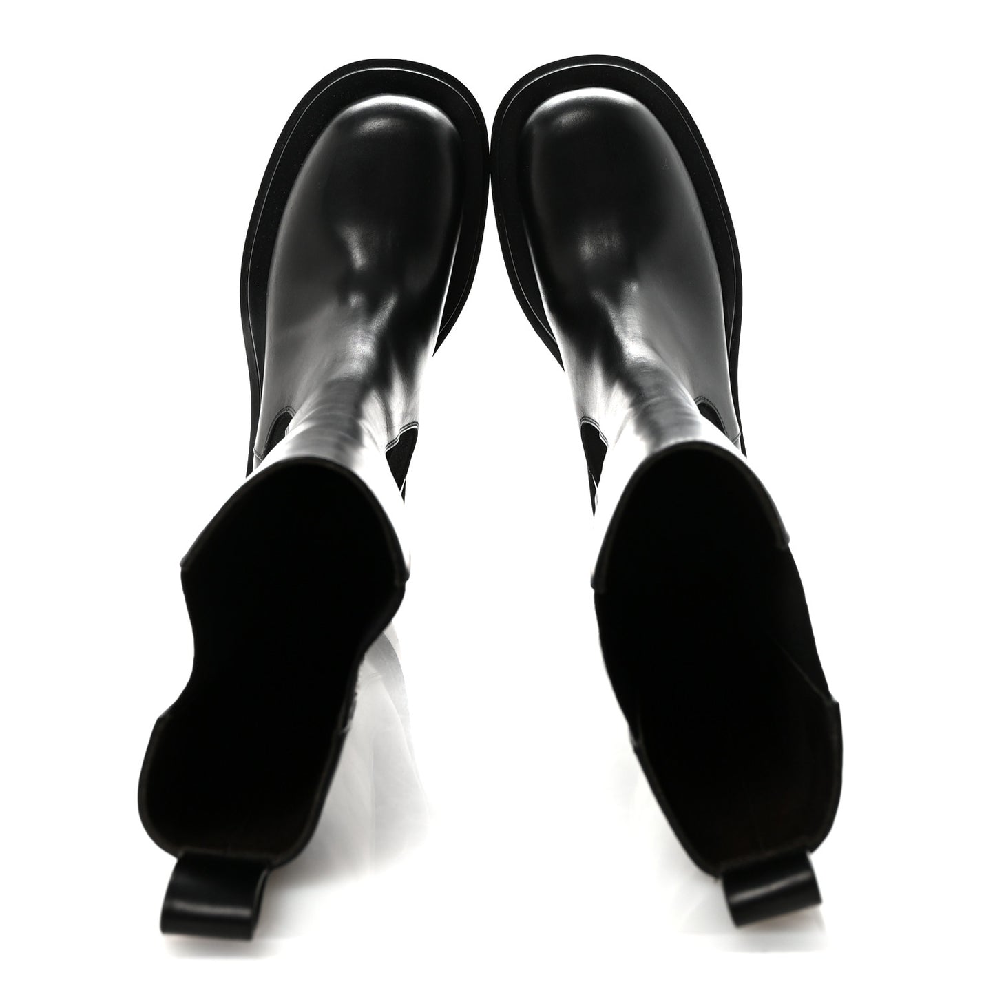 Calfskin The Lug Chelsea 30/70mm Tall Boots 36.5 Black