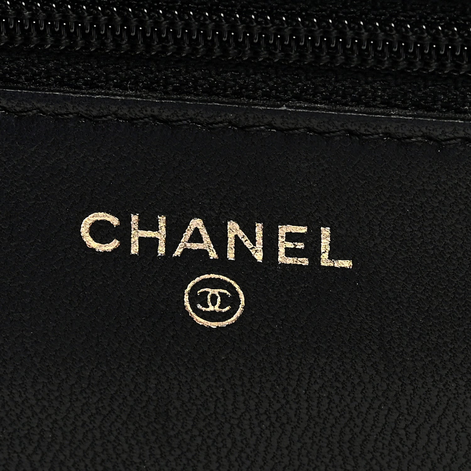 Chanel Lambskin Quilted Wallet On Chain WOC Black 6 of 9
