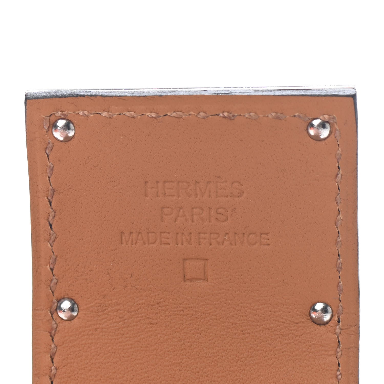 Hermes Shiny Alligator Kelly Dog Bracelet T2 Bleu Electrique 3 of 4