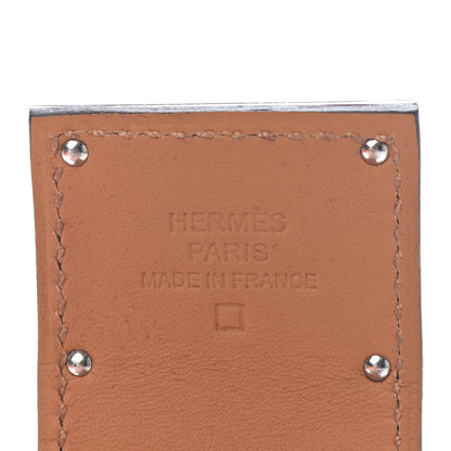 Hermes Shiny Alligator Kelly Dog Bracelet T2 Bleu Electrique 3 of 4