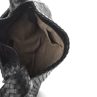 Bottega Veneta Nappa Intrecciato Large City Hobo Baccara Black 5 of 8