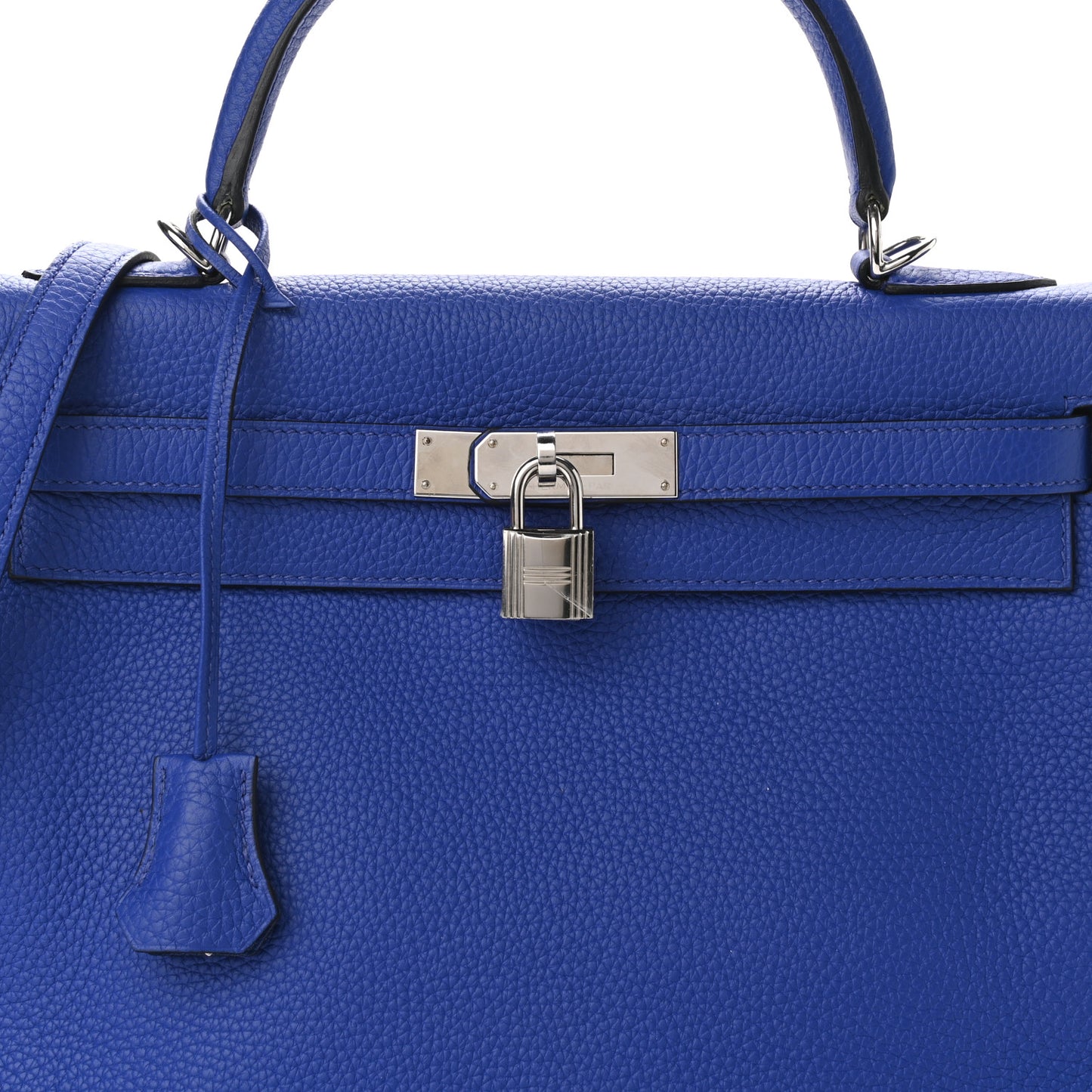 Togo Kelly Retourne 32 Bleu Electrique