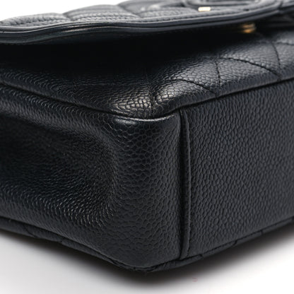 Chanel Caviar Quilted Small CC Filigree Flap Black 8 of 9