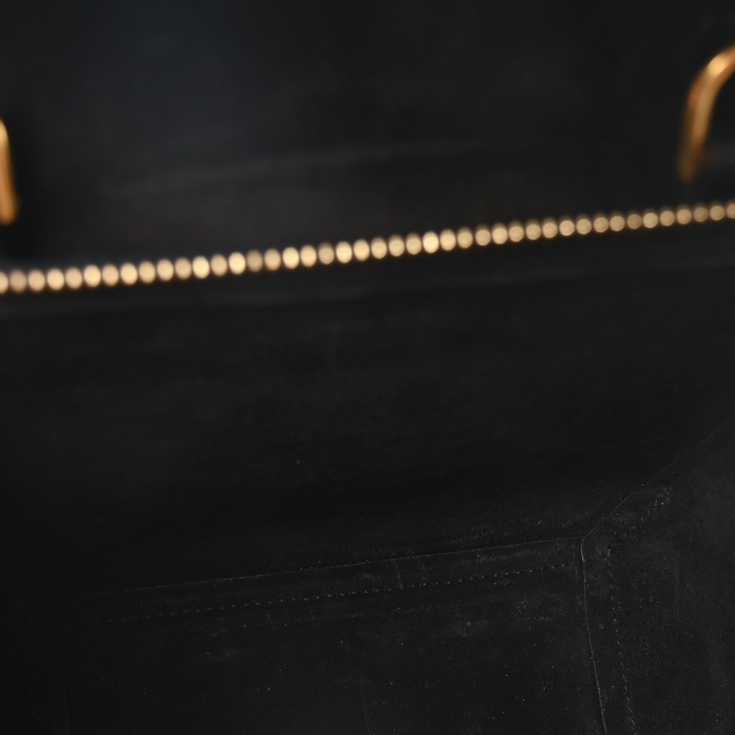 Celine Grained Calfskin Nano Belt Bag Black 5 of 9