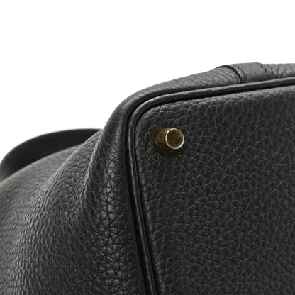 Hermes Taurillon Clemence Picotin Lock 18 PM Black 11 of 13