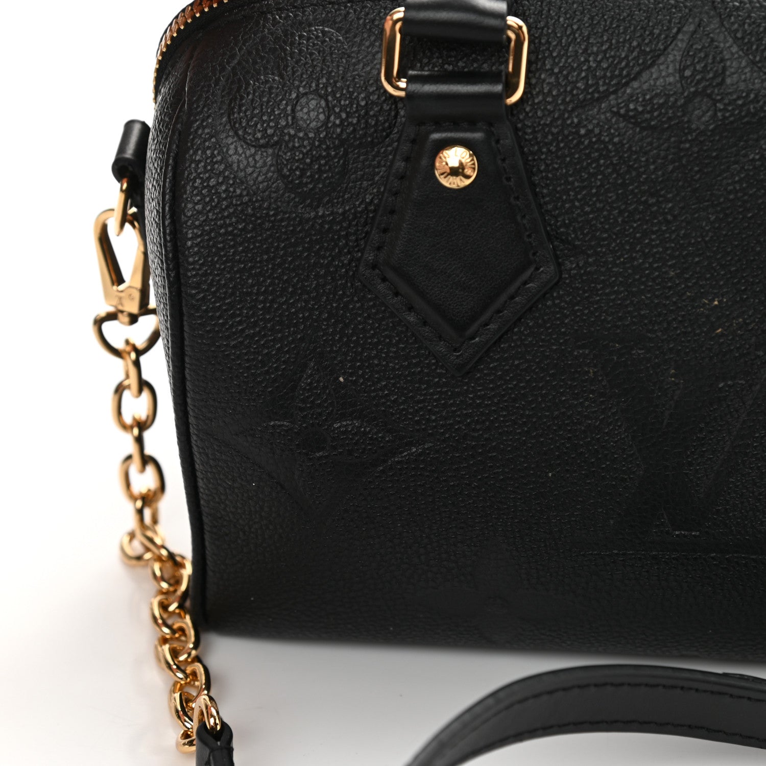 Louis Vuitton Empreinte Monogram Giant Speedy Bandouliere 20 Black 11 of 11