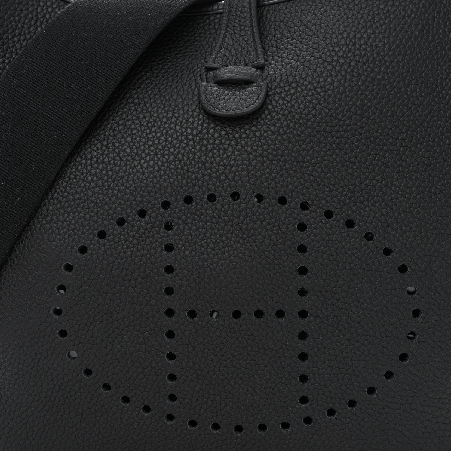 Hermes Taurillon Clemence Evelyne III PM Black 8 of 11