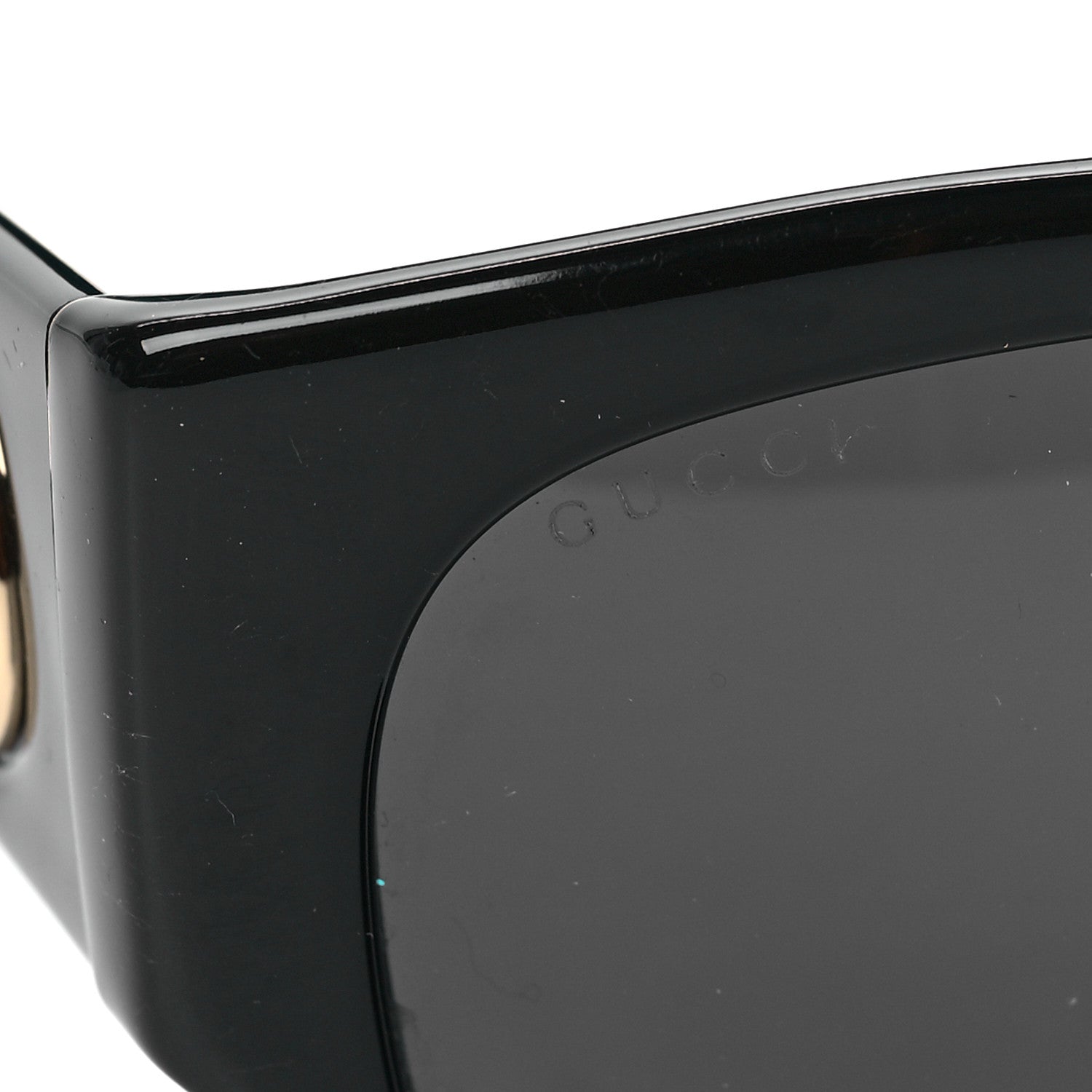 Gucci Acetate Square Frame Sunglasses GG0142SA Black 8 of 8