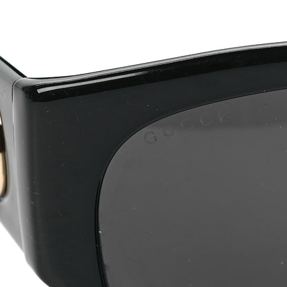 Gucci Acetate Square Frame Sunglasses GG0142SA Black 8 of 8