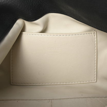 Khaite Pebbled Sport Calfskin Studded Elena Black 6 of 9