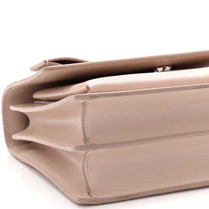 Saint Laurent Calfskin Medium Monogram Sunset Marble Pink 8 of 10