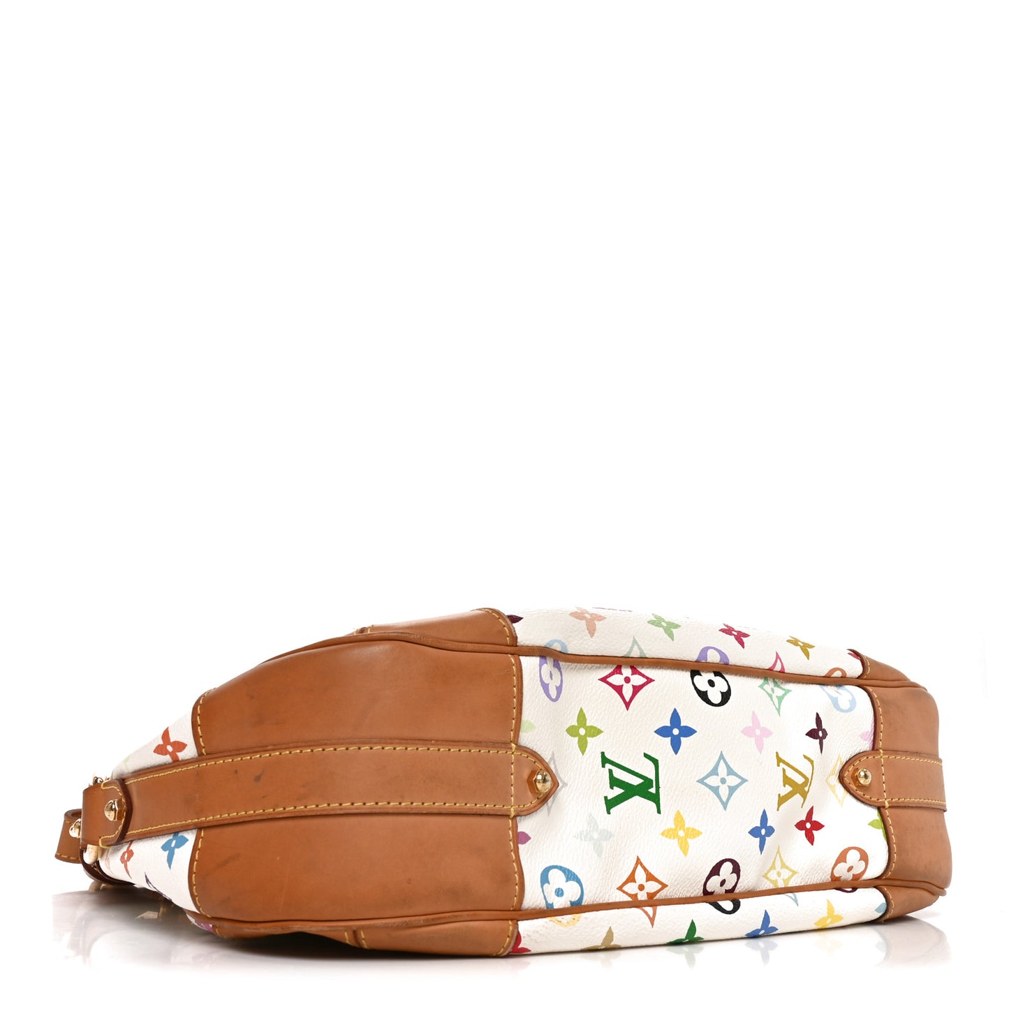 Monogram Multicolor Greta White