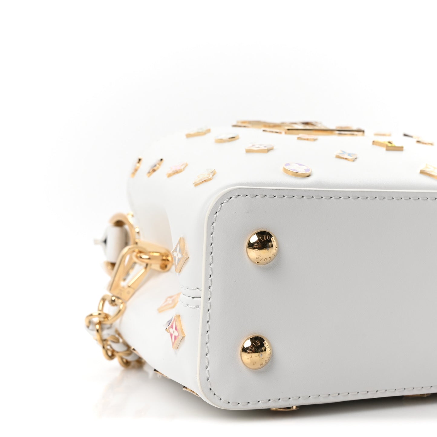 LV X TM Cowhide Mini Capucines Multicolor