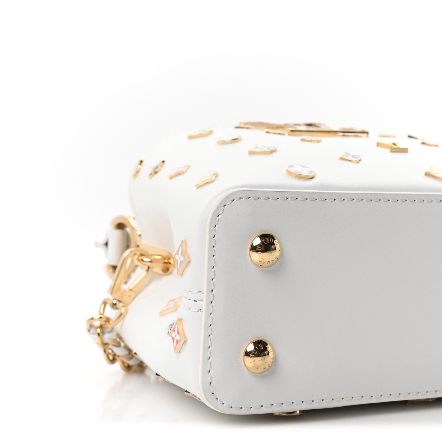 Louis Vuitton LV X TM Cowhide Mini Capucines Multicolor 8 of 9