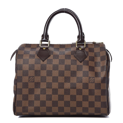 Louis Vuitton Damier Ebene Speedy 25 1 of 10