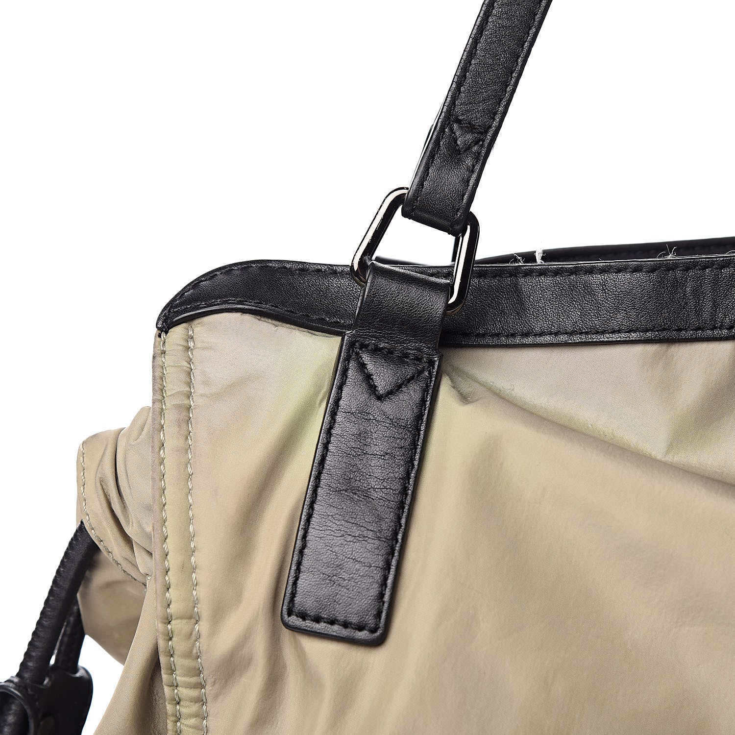 Burberry Nylon Buckleigh Packable Tote Bag Beige 14 of 17