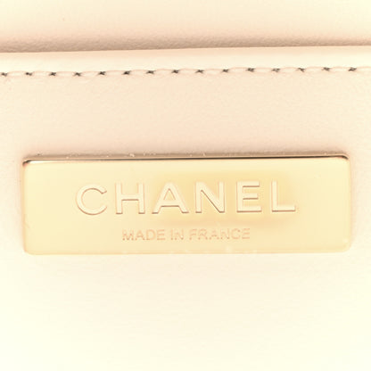 Chanel Lambskin Quilted Coco Click Bag White 6 of 10