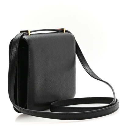 Hermes Chevre Mysore Constance 18 Black 3 of 11