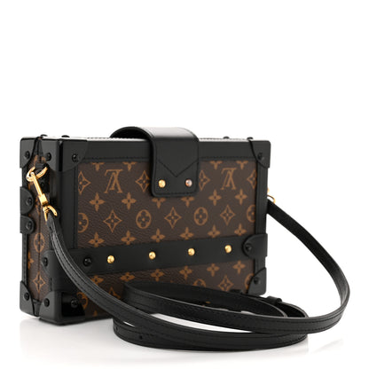 Louis Vuitton Monogram Petite Malle Black 3 of 11