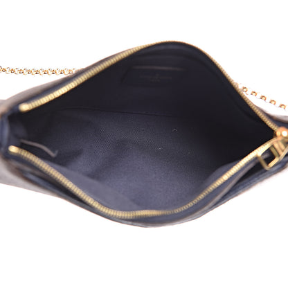 Louis Vuitton Monogram Pallas Clutch Blue Marine 5 of 12