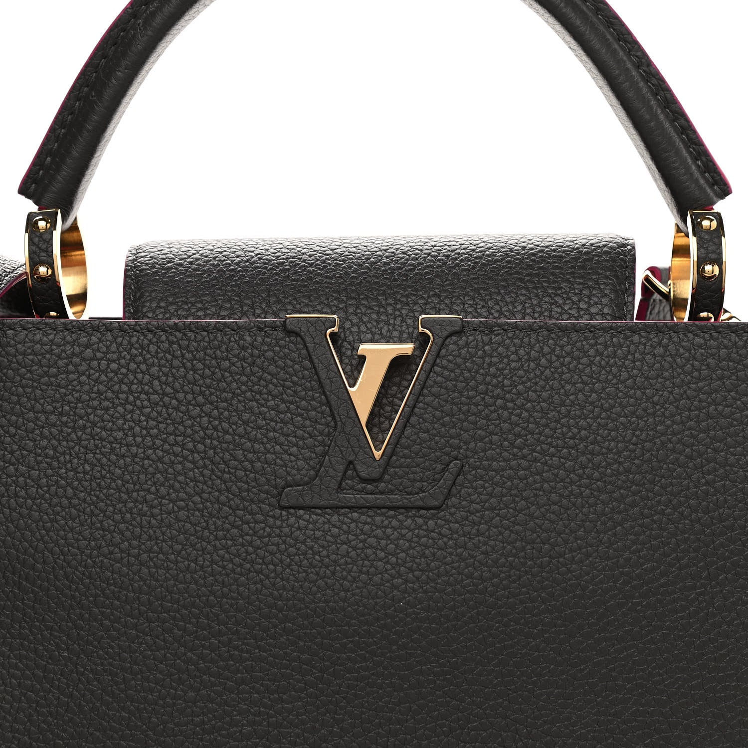 Louis Vuitton Taurillon Capucines PM 7 of 11