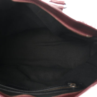 Balenciaga Agneau Lambskin  Classic Hardware Medium Le City Dark Burgundy 5 of 10