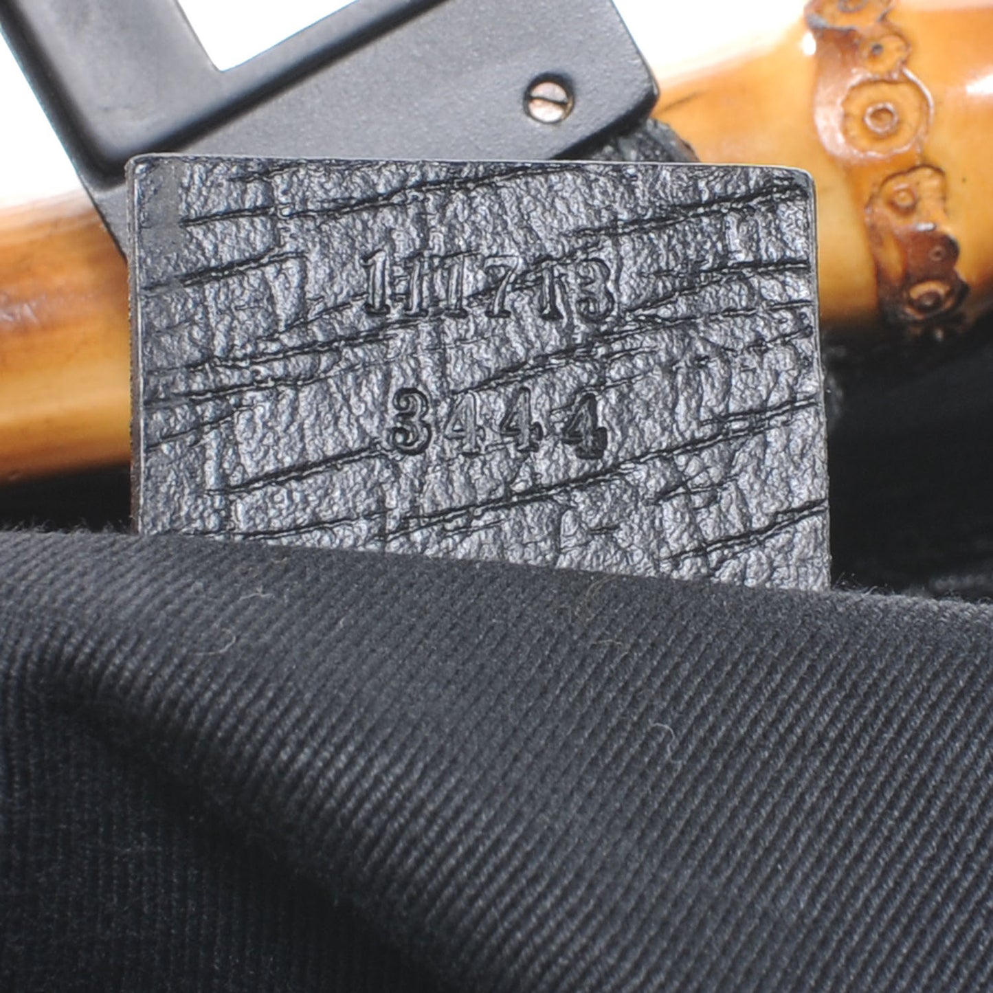 Monogram GG Small Bamboo Bullet Black