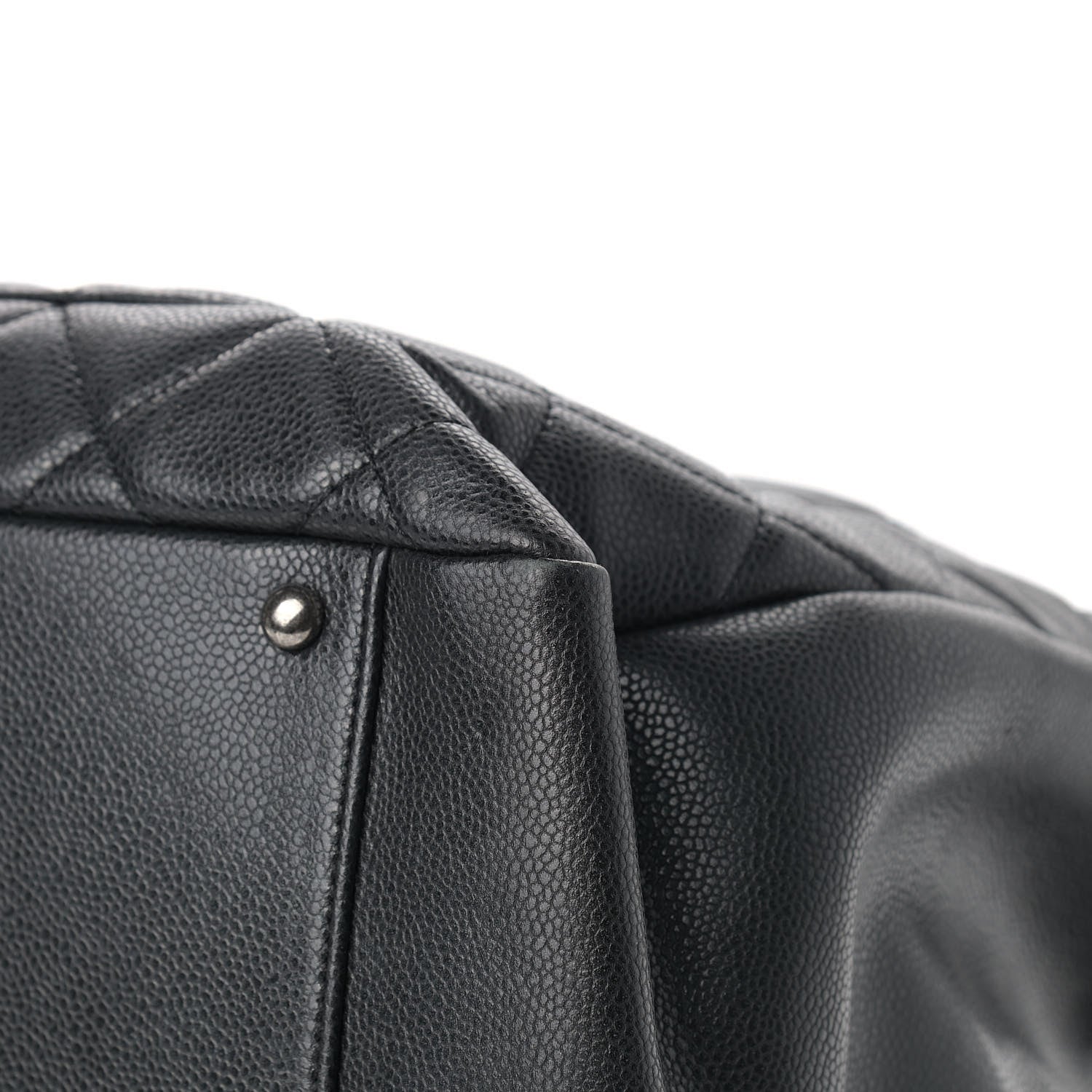 Chanel Caviar Quilted XXL Grand Shopping Tote GST Black 10 of 10