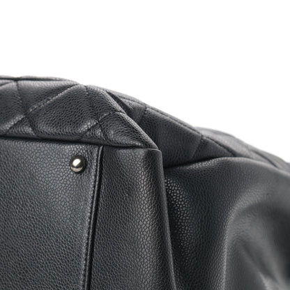Chanel Caviar Quilted XXL Grand Shopping Tote GST Black 10 of 10