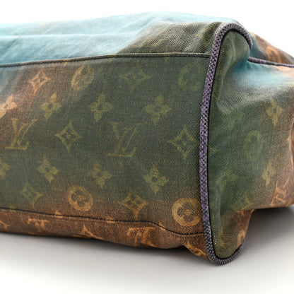 Louis Vuitton Richard Prince Monogram Karung Heartbreak Jokes Tote 9 of 13