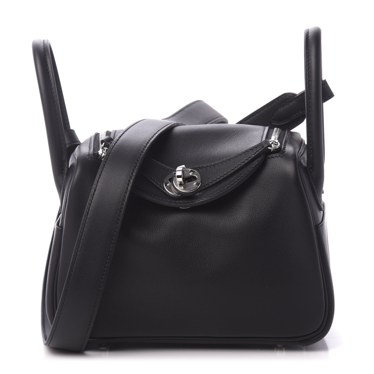 Hermes Swift Mini Lindy 20 Black 1 of 10
