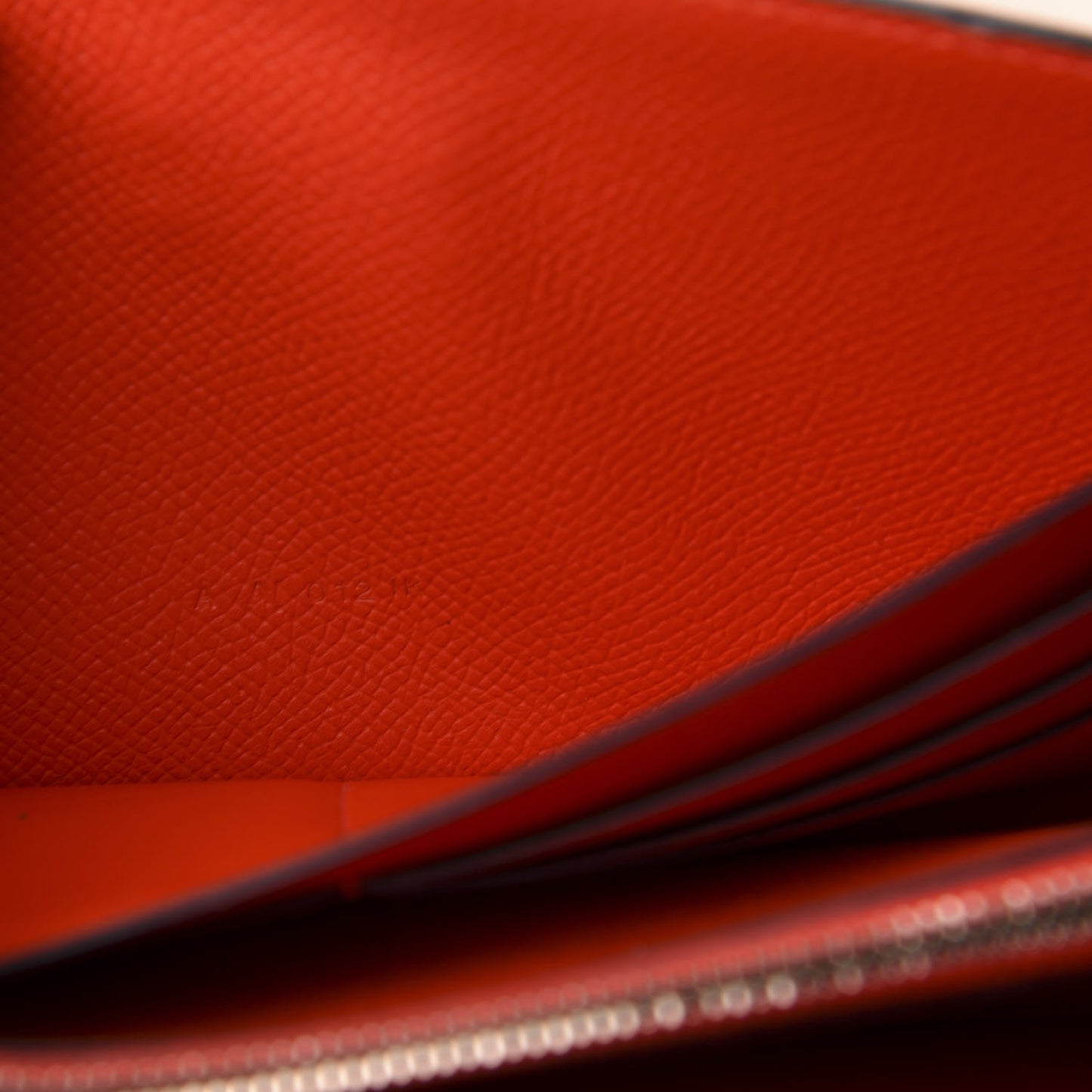 Epsom Kelly Longue Wallet Blue Brighton Capucine