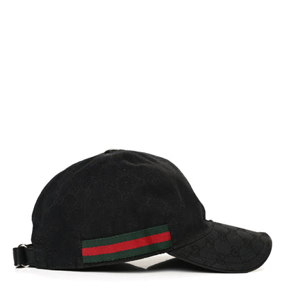 Gucci Monogram Web Baseball Hat L Black 5 of 7