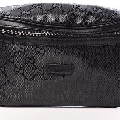 Gucci Imprime Monogram Belt Bag Black 10 of 10