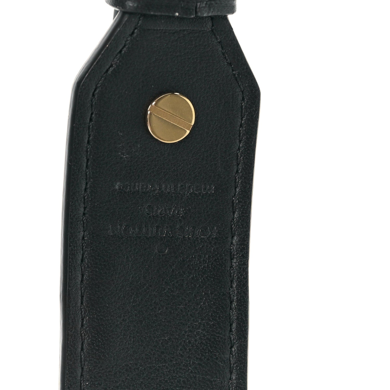 Louis Vuitton Reverse Monogram Bandouliere Shoulder Strap XL Black 3 of 4