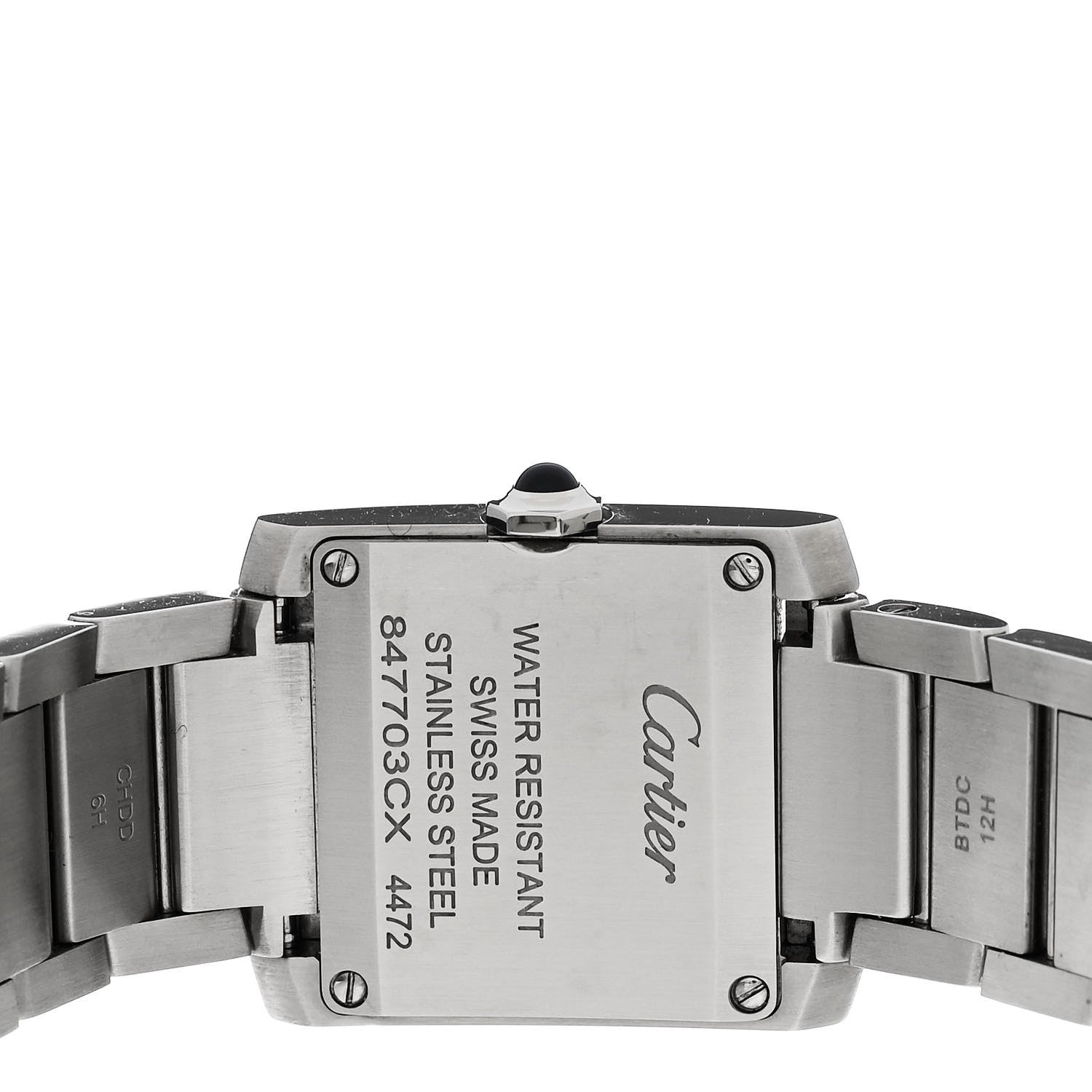 Cartier Stainless Steel 21mm Tank Francaise Quartz Watch Silver 4 of 5