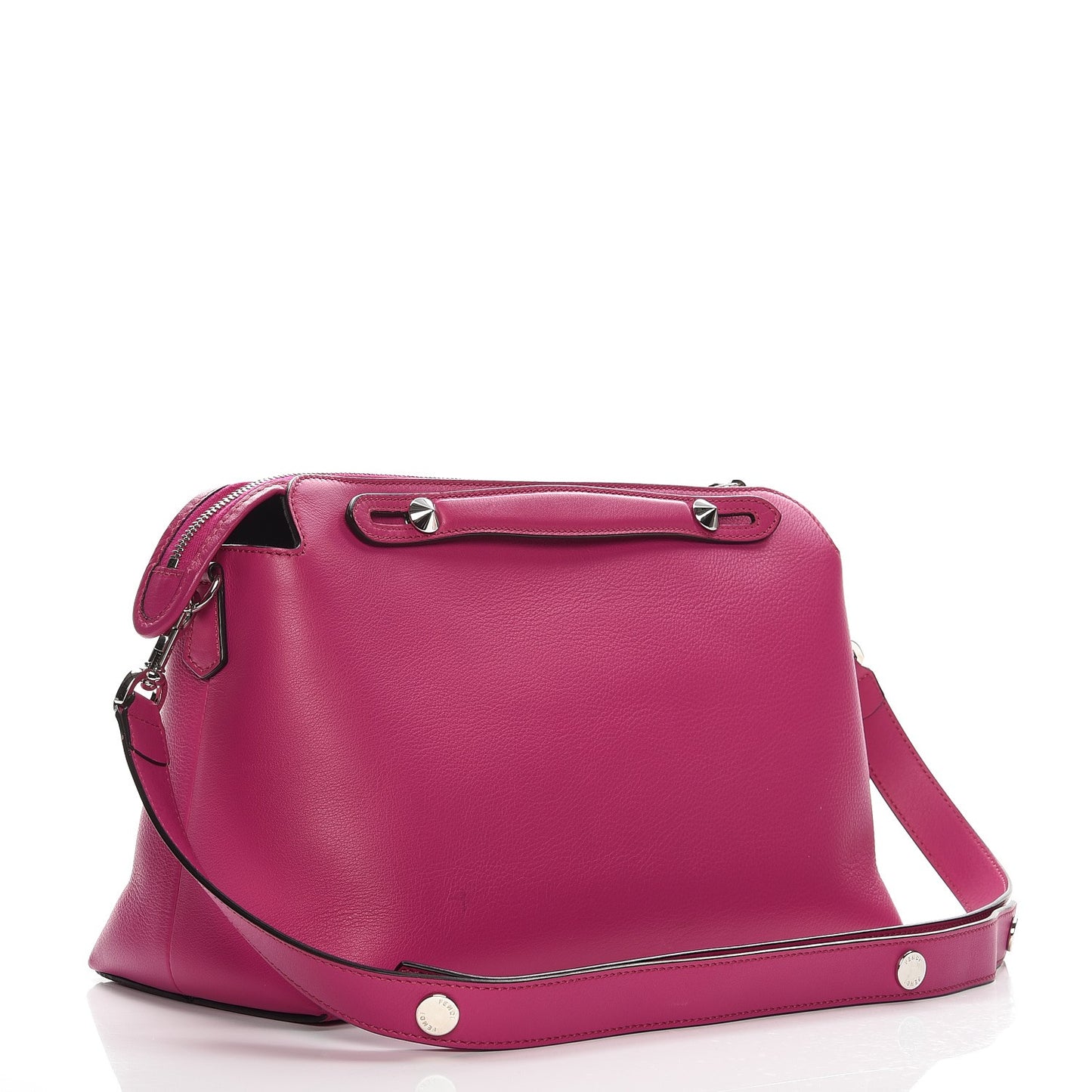 Vitello Dolce Large By The Way Boston Bag Magenta