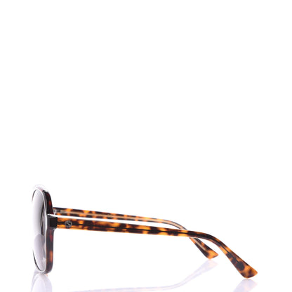 Gucci Acetate Oversize Round Frame Sunglasses GG0509S Tortoise 2 of 8