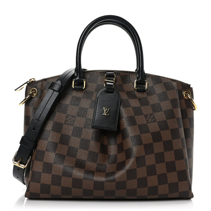 Louis Vuitton Damier Ebene Odeon Tote PM Black 1 of 8