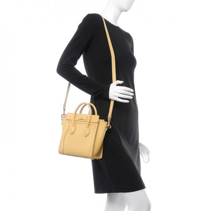 Celine Supple Calfskin Nano Luggage Butter 2 of 12