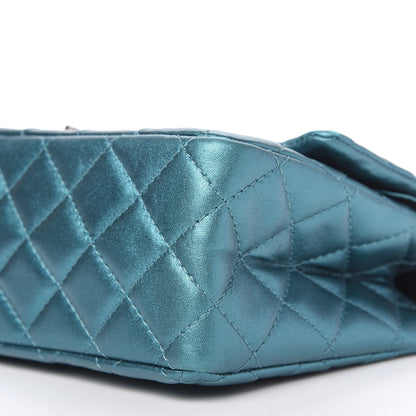Chanel Metallic Calfskin Quilted 2.55 Reissue 226 Flap Turquoise 7 of 10
