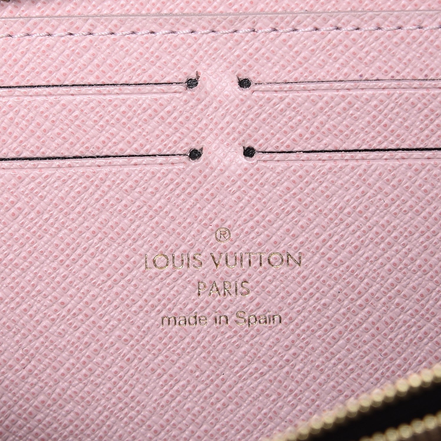 Louis Vuitton Monogram Clemence Wallet Rose Ballerine 6 of 7
